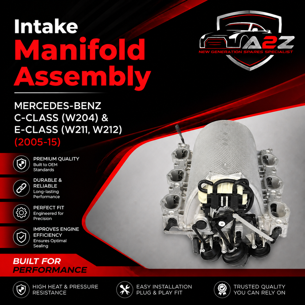 Intake Manifold Assembly 2721402401 2721402201 Compatible With MERCEDES-BENZ C-CLASS (W204) & E-CLASS (W211, W212) & M-CLASS (W164) & R-CLASS (W251, V251) & S-CLASS (W221, V221)