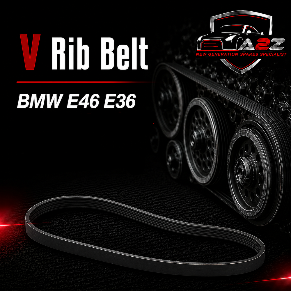 V-Ribbed Serpentine Belt 11281739816 Compatible With BMW E46 E36
