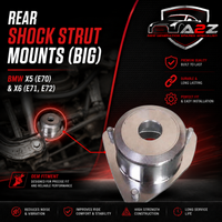 Rear Shock Strut Mounts 33526788778  (Big) Compatible With BMW X5 (E70) & X6 (E71, E72)