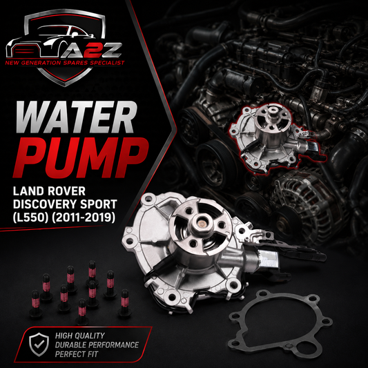 Water Pump  WPS3183 LR073693/JDE38247 Compatible With LAND ROVER DISCOVERY SPORT (L550) RANGE ROVER EVOQUE (L538) RANGE ROVER EVOQUE Convertible (L538) RANGE ROVER VELAR (L560) (CONTINENTAL)