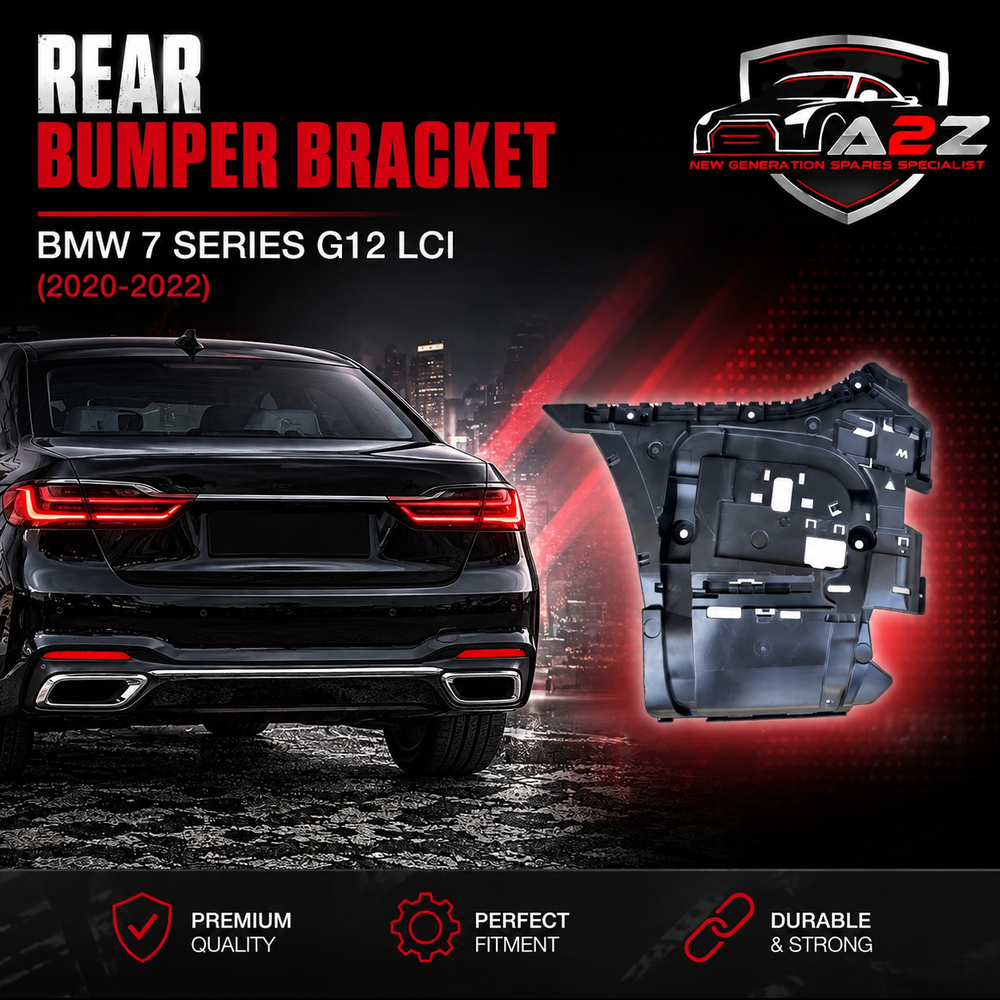 Rear Bumper Bracket Left 51128076817 & Right 51128076818 Compatible With BMW 7 SERIES G12 LCI (2020-2022) Tag No.1803