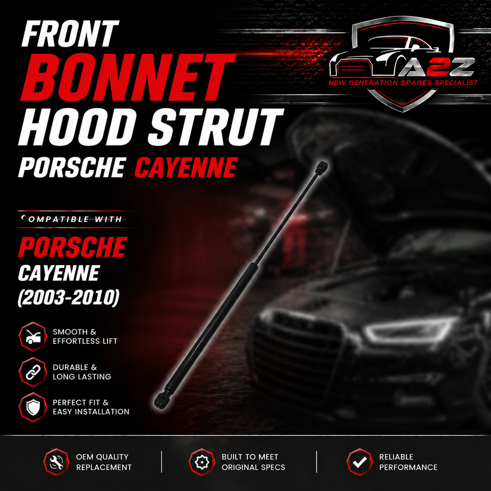 Front Bonnet Hood Strut 95851135905 Compatible With PORSCHE CAYENNE (92A)