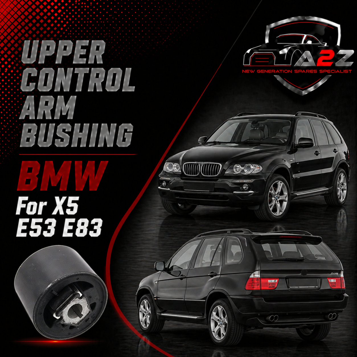 Front Control Arm Bushing 31120307882 31126769715 Compatible With BMW For X5 E53 E83