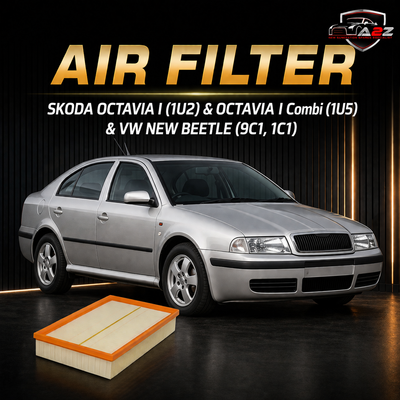 Air Filter E301L & 1J0129620 & E301L01 & LX1835 & LX684 Compatible With SKODA OCTAVIA I (1U2) & OCTAVIA I Combi (1U5) & VW NEW BEETLE (9C1, 1C1)  Tag : 132