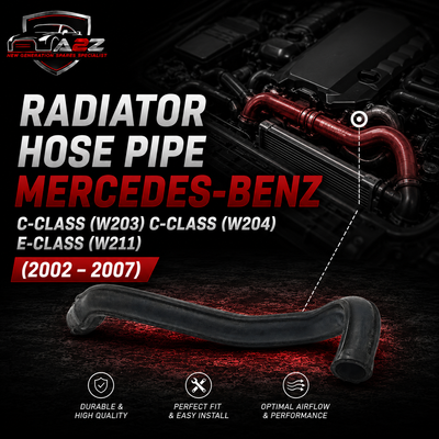 Radiator Hose Pipe 2711410783 A2711410783 Compatible With MERCEDES-BENZ C-CLASS (W203) C-CLASS (W204) E-CLASS (W211)(2002 – 2007) Tag No.556