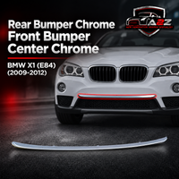 Front Bumper Center Chrome 51112990641 Compatible With BMW X1 (E84) (2009-2012) Tag No: 52