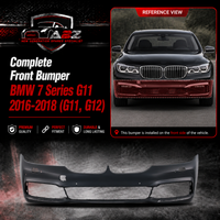Front Bumper 51117402813 Compatible With BMW 7 Series G11 2016-2018 (G11, G12) Tag No.472