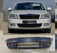 Complete Front Bumper 1Z0807221D 1Z0807221E Compatible With Skoda Octavia (2010-2013) Tag No.1191