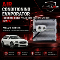 Air Conditioning Evaporator (Cooling Coil) 32392953 31497375 Compatible with VOLVO XC90 XC60 S90 V90 S60