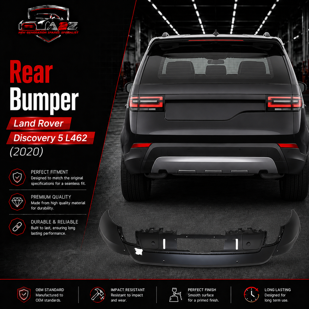 Rear Bumper LR086047 Compatible With Land Rover Discovery 5 L462 (2020)