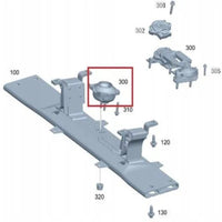 Transmission Mount 1672406200 A1672406200 Compatible With MERCEDES-BENZ GLE V167 & GLS X167