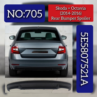 Rear Bumper Spoiler 5E5807521A Compatible With Skoda Octavia (2014-2016) Tag No.705