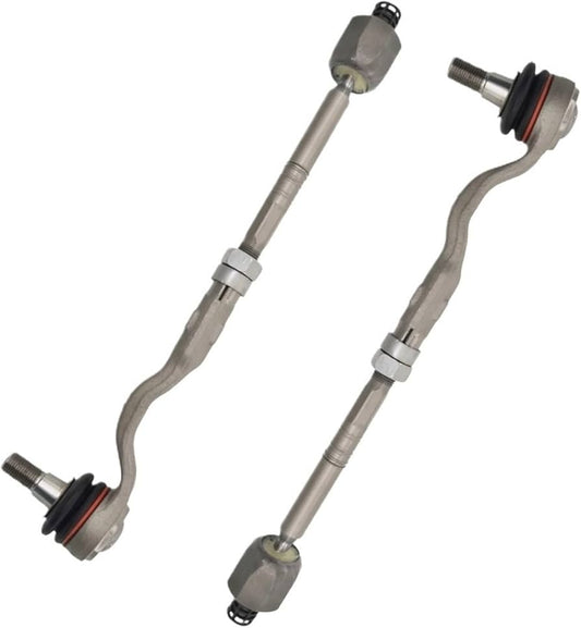 Front Steering Tie Rod End Head Assembly (Rack End & Tie Rod End) Right & Left Set 32106787472 Compatible With BMW X3 (F25) & X4 (F26)