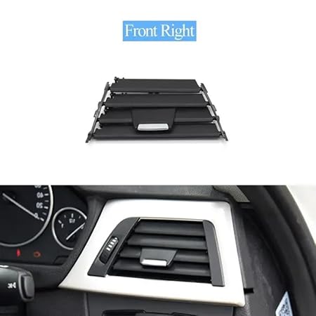 Front Right  AC Conditioner Air Vent Grill Outlet Tab Clip Repair Kit 64229253217 Compatible With BMW 3 Series F30 Tag-ACR-31