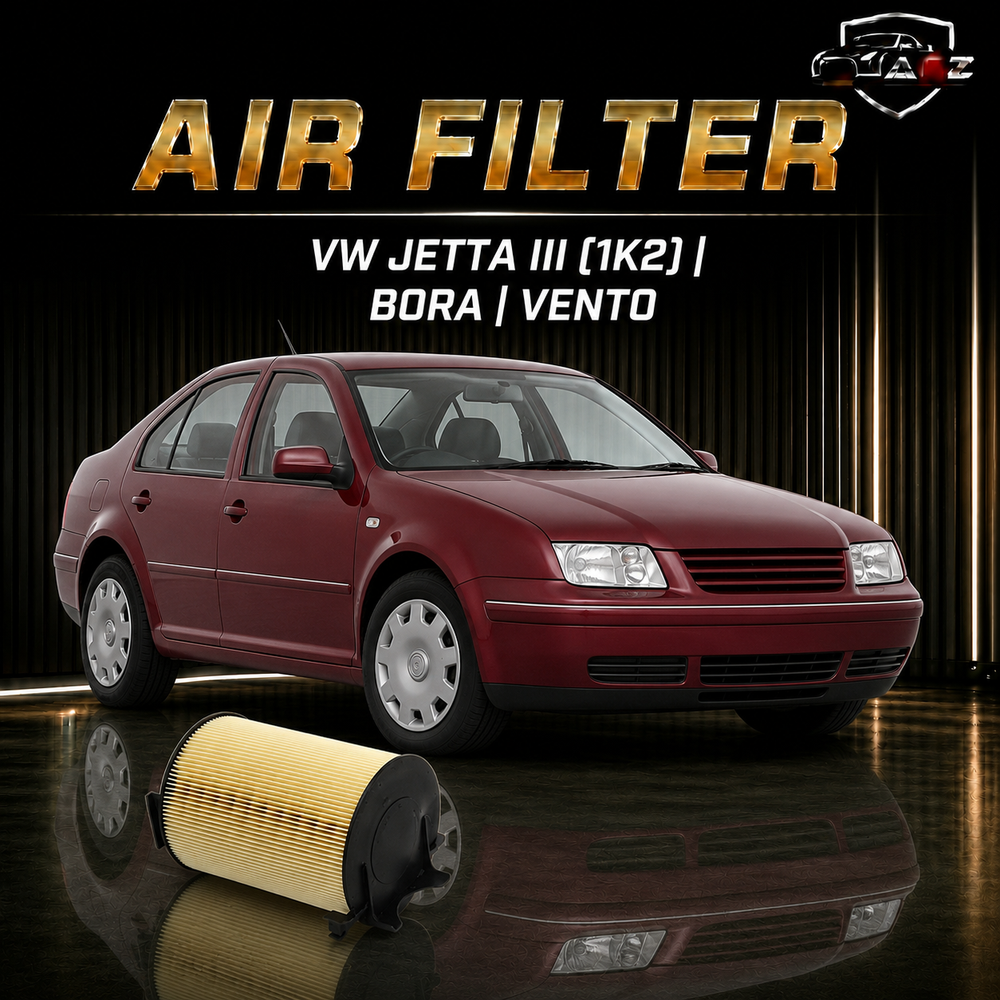 Air Filter E482L01 & 1K0129620C &  LX1566 Compatible With VW JETTA III (1K2) | BORA | VENTO