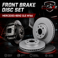 Front Brake Disc Set 1664211300 A1664211300 A1664210612 Compatible With MERCEDES-BENZ GLE W166