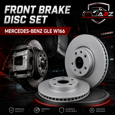 Front Brake Disc Set 1664211300 A1664211300 A1664210612 Compatible With MERCEDES-BENZ GLE W166