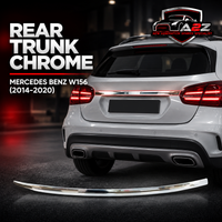 Rear Trunk Chrome A1567430082 1567430082 Compatible With Mercedes Benz (W156) GLA-Class (2014-2020) Tag No.288