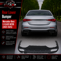 Rear Lower Bumper 2068854503 A2068854503 Compatible With Mercedes-Benz C-CLASS W206 (2022-2025) Tag No.21