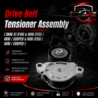 Belt Tensioner With Pulley 11288479475 11288600357 Compatible with BMW X1 (F48) & MINI (F55) | MINI / COOPER & MINI (F56) | MINI / COOPER