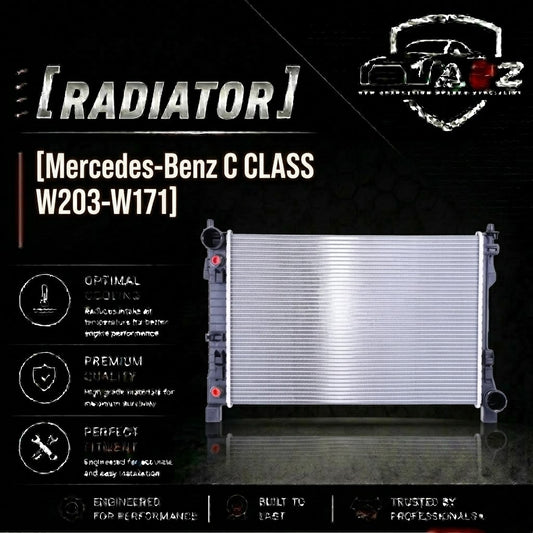 Radiator  2035000503 Compatible with  Mercedes-Benz  C CLASS W203-W171