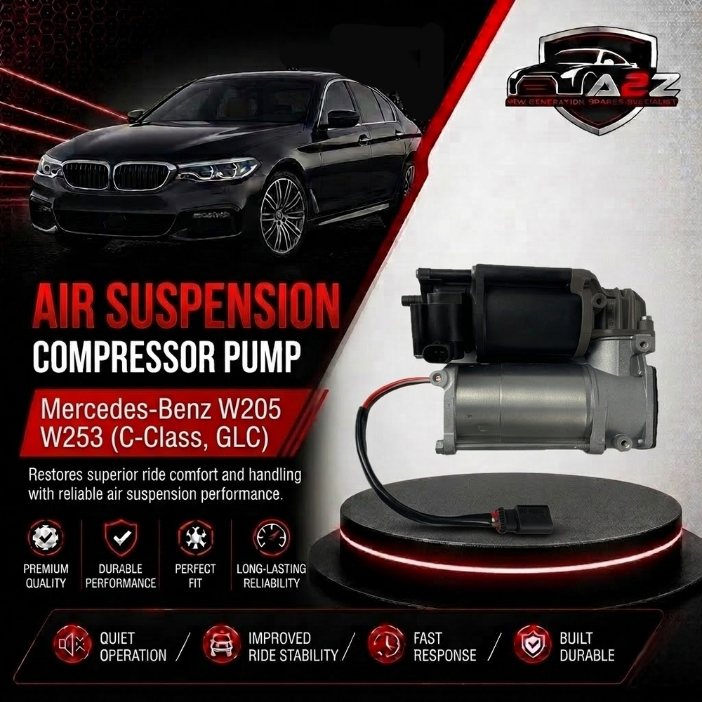 Air Suspension Compressor Pump A2133200104 A0993200004 Compatible With MERCEDES-BENZ E-CLASS (W213) & C-CLASS (W205)