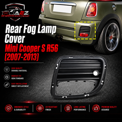 Rear Fog Lamp Cover Left 51120413257 Right 51120413258 Compatible With Mini Cooper S (R56) Tag No.713