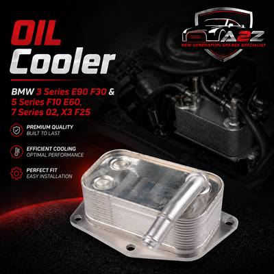 11427525333 5989070201 7 525 333 Oil Cooler For BMW 3 Series E90 F30 & 5 Series F10 E60, 7 Series 02, X3 F25Tag-O-07