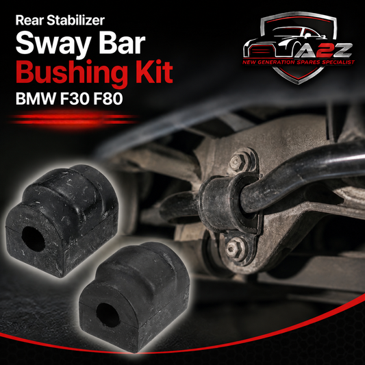 Rear Stabilizer Sway Bar Bushing Kit 33356792196 Compatible With BMW 3 Series (F30, F80) & 3 Series Gran Turismo (F34)
