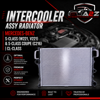 Intercooler Assy Radiator A2215003203 2215003203 Compatible With MERCEDES-BENZ S-CLASS (W221, V221) & S-CLASS Coupe (C216) | CL-CLASS