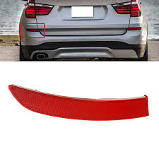 Rear Bumper Reflector Compatible With BMW X3 F25 2015-2017 Rear Bumper Reflector Left 63257352209 & Right 63257352210 Tag-RB-62