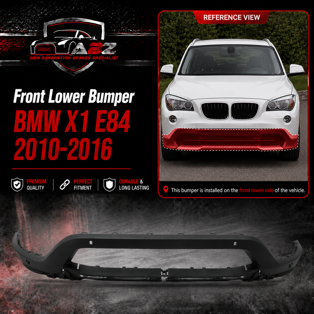 Front Lower Bumper 51117409128 Compatible With BMW  X1 E84 2010-2016 Tag No.417C