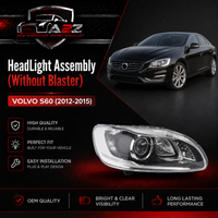 Headlight Headlamp Left 31420108 & Right 31420109 31353284 31395902 31698818 (Without Blaster) Compatible With VOLVO S60 (2012-2015)