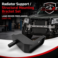 Radiator Support / Structural Mounting Bracket Set Right LR000939 & Left LR000938 Compatible With LAND ROVER FREELANDER (2007-14)