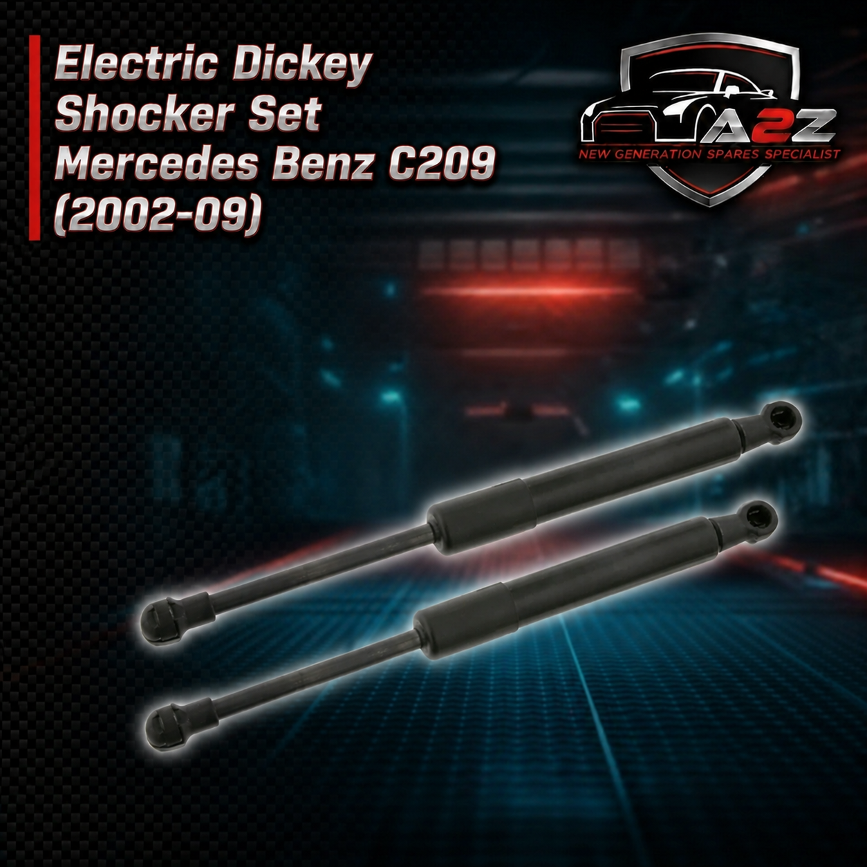 Tailgate Gas Strut Set 2099800064 2099800364 2099800464 2099800564 Compatible With Mercedes Benz CLK C209