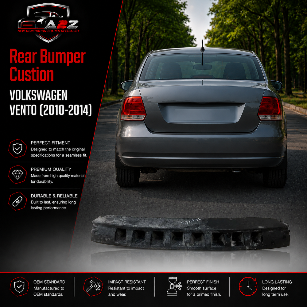 Rear Bumper Custion 6RU807251 Compatible With VOLKSWAGEN VENTO (2010-2014)