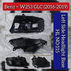 Headlight Base Compatible With Mercedes Benz W253 GLC (2016-2019) Tag No.115