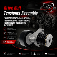 Belt Tensioner With Pulley 2712000470 Compatible with MERCEDES-BENZ C-CLASS (W203) & C-CLASS (W204) & E-CLASS (W211) & E-CLASS (W212) & SLK (R171) & SLK (R172)