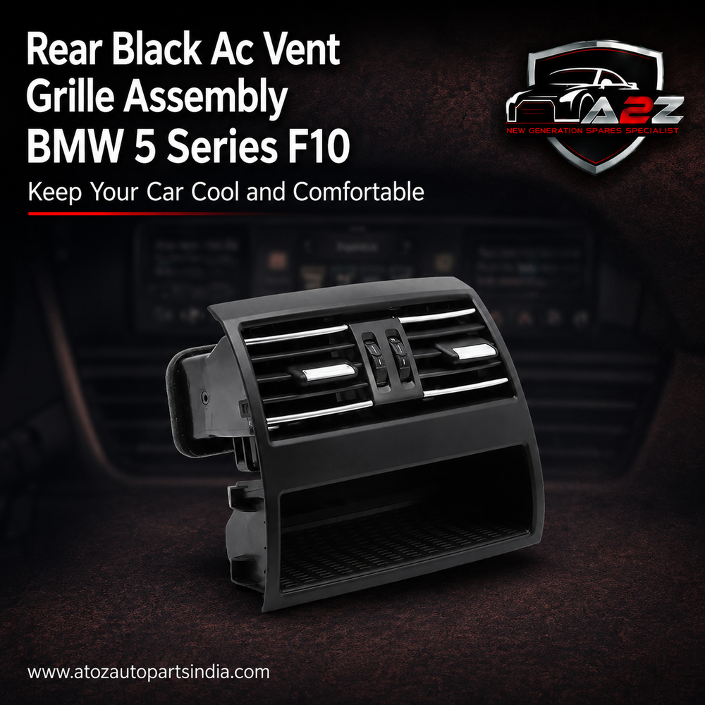 Rear Black Ac Vent Grille Assembly 64229172167 64229172167-SK Compatible With BMW 5 Series F10
