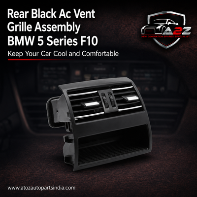 Rear Black Ac Vent Grille Assembly 64229172167 64229172167-SK Compatible With BMW 5 Series F10