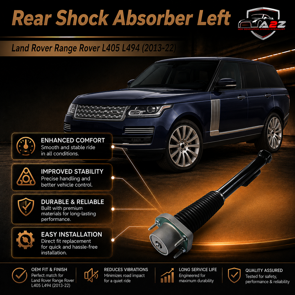 Rear Shock Absorber Left LR034271 Compatible With Land Rover Range Rover L405 L494 (2013-22)