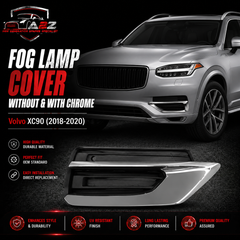 Fog Lamp Cover Set Without Chrome Left 31663514F & Right 31663515F Compatible With Volvo XC90 (2018-2020) Tag No.841