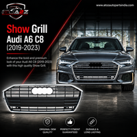 Show Grill Compatible With  Audi A6 C8(2019-23) Original Black Chrome Tag No.72
