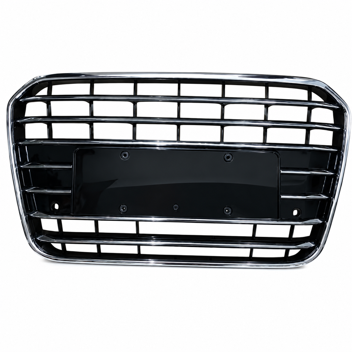 Show Grill  Compatible With  Audi A6 C7(2012-15) Original Shiny Chrome Tag 51