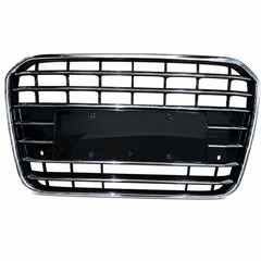 Show Grill  Compatible With  Audi A6 C7(2012-15) Original Shiny Chrome Tag 51