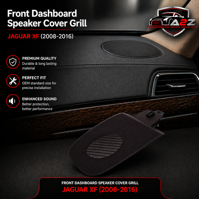 Craft Front Dashboard Speaker Cover Grill Brown C2Z1835AMS Compatible With JAGUAR XF