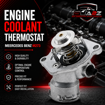 Engine Coolant Thermostat 2732000215 Compatible With Mercedes Benz M273