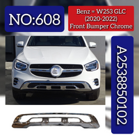 Front Bumper Chrome 2538850102 A2538850102  Compatible With Mercedes Benz W253 (2020-2022) Tag No.608