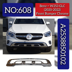 Front Bumper Chrome 2538850102 A2538850102  Compatible With Mercedes Benz W253 (2020-2022) Tag No.608