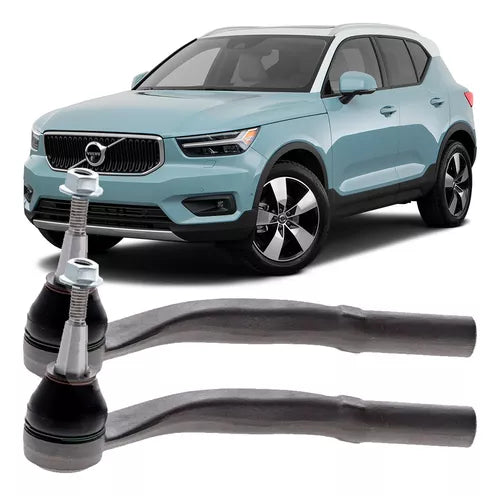 Front Steering Tie Rod End Head Assembly (Rack End 32221544 32221546 & Tie Rod End Left & Right 32221545 32283514) Compatible With VOLVO XC40 (536)